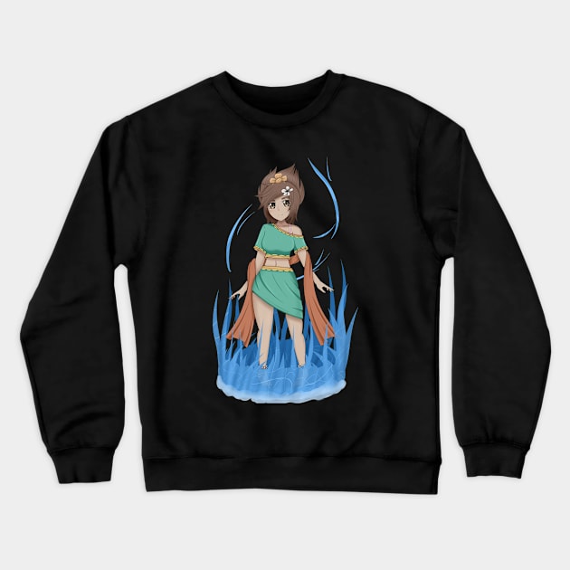 Summer Dress Taliyah Crewneck Sweatshirt by Ghosyboid